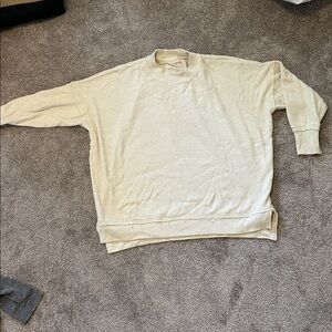 Aerie Cream Knit Sweater